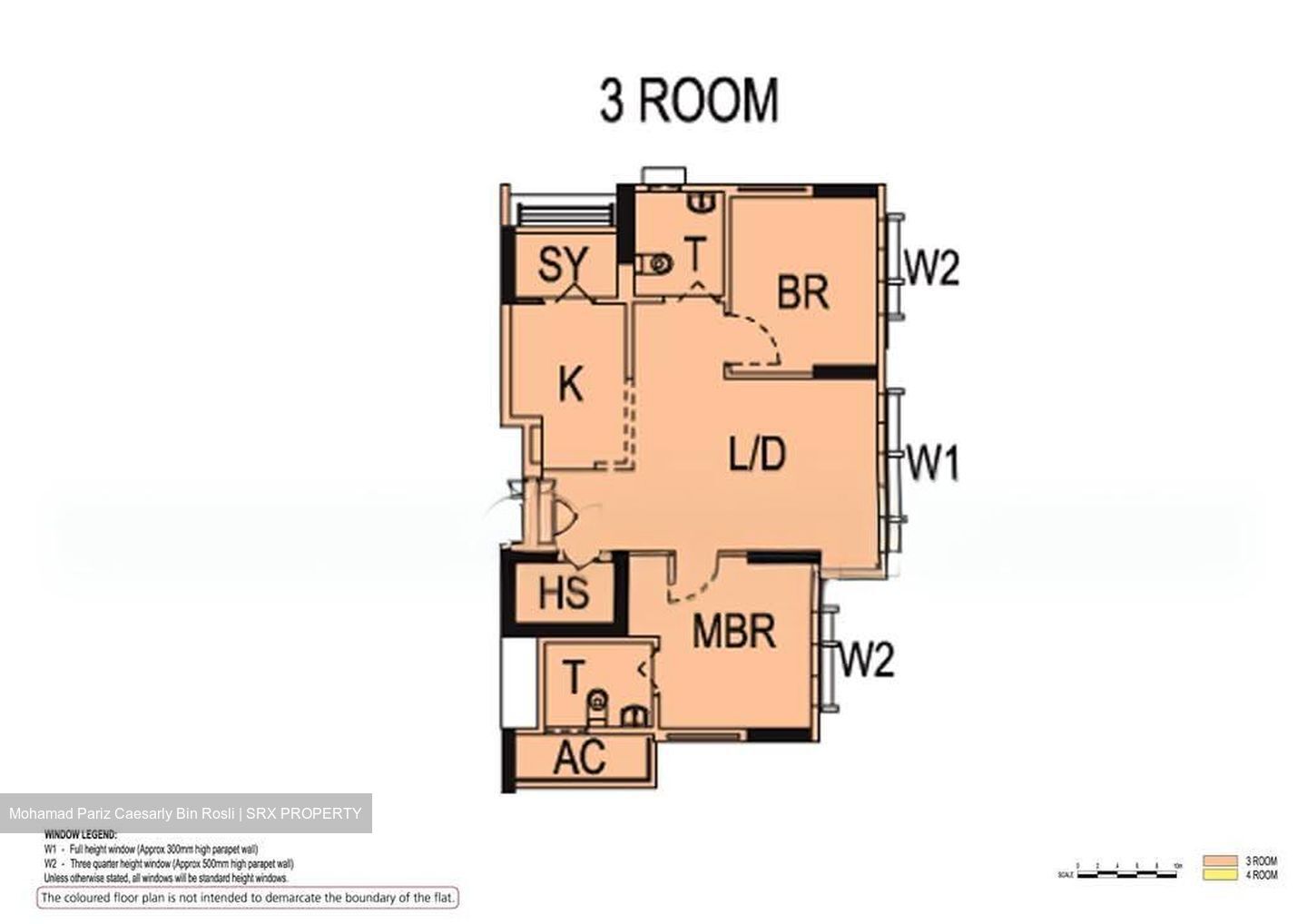 Blk 101A Alkaff Courtview (Toa Payoh), HDB 3 Rooms #569288951